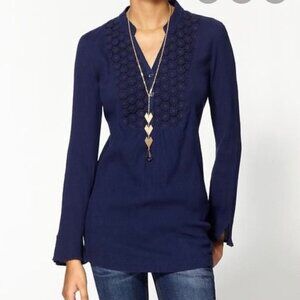 Lilly Pulitzer Navy Freya Tunic